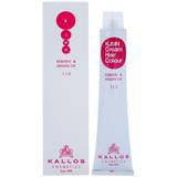 Kallos KJMN Cream Hair Colour Keratin & Argan Oil Hårfarve Med keratin og arganolie Skygge 7.00 Medium Blond Plus 100 ml