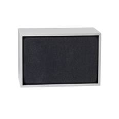 Muuto - Stacked Acoustic Panels - Hylde - Large - Black Melange - L: 61,7 x H: 39,9 cm