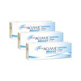 1-DAY Acuvue Moist for Astigmatism (90 linser), PWR:-0.75, BC:8.50, DIA:14.5, CYL:-1.25, AXIS:180