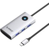 Orico PW11-6P USB-C 6-i-1 multifunktionshub - Rose guld