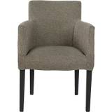 Englesson Brooklyn Chair Loose Cover Black / Westray Noir 24 - Stole Tekstil Sort - 575ESL-WES24