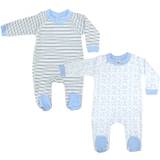 Hut pyjamas 2-pack blå- i dag 10x babypoints - - 74/80