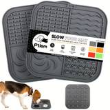 Square Dog Licking Pad, Silicone Slow Feeder Mat Dog Food Mat With Suction Cups, Dog Training Mat
