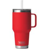 Yeti Rambler 35 oz Straw Mug - Rescue Red