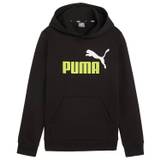 Puma Hættetrøje - Ess + Big Logo Hoodie - Black - Puma - 16 år (176) - Hættetrøje