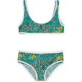 Farverig Carioca Allover Lycra Bikini Green 116 CM,140 CM,128 CM,152 CM,104 CM,164 CM