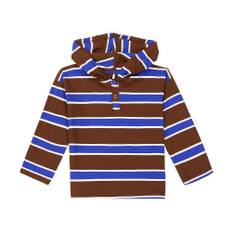 Mini Rodini Striped cotton hoodie - multicoloured - Y 9-10