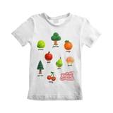 Animal Crossing Childrens/Kids Fruits And Trees T-Shirt - 5-6 Years / White