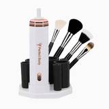 Elektrisk Makeup Børste Renser - Makeup Brush Cleaner - Sort / Rose Gold