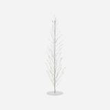 House Doctor Christmas tree in steel wire, glow, white-h: 60 cm, dia: 12 cm - White / Metal , Copper