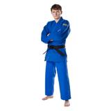 DAX Judogi Tori Gold Kids Blue - Körpergröße 150 cm