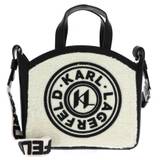 K / Circle Tote Bag White / Black