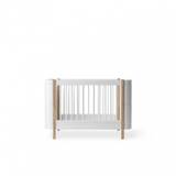Oliver Furniture Wood Tremmeseng Mini Hvid/Eg