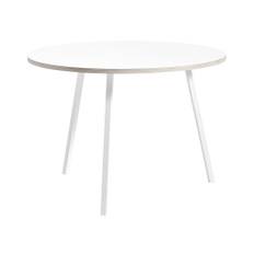 HAY - Loop Stand Round Table - White - Ø105 cm