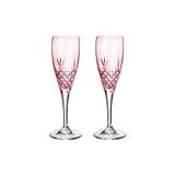 Champagneglas - Frederik Bagger - Crispy Celebration Topaz, Pink - 2 stk.