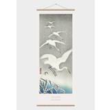 Egrets in the snow - Japansk kunst plakat