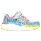 Skechers Girls Max Cushion Elite - Swift About - Grey Multicolor