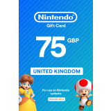Nintendo eShop £75 GBP Gift Card (UK) - Digital Code