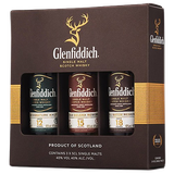 Glenfiddich Mix Pack 12, 15, 18 Års Whisky 40% 3x20 cl.