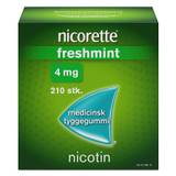 Nicorette® Freshmint 4 mg medicinsk tyggegummi 210 stk.