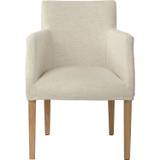 Englesson Brooklyn Chair Loose Cover Nat.Ek / Piquet Nature 01 - Stole Tekstil Natural Oak - 575NOL-PIQ01
