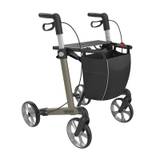 Rollator, Server - Champagne-Large-Soft hjul - vibrationsdæmpende effekt