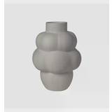 Ceramic Balloon Vase #04 Petit, Sanded Grey