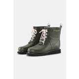 Short Rubber Boots - Army - LS42 - rub2 short rubber boots rain boots army