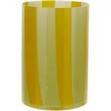 Murano Glass Vase Yellow ONE SIZE