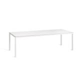 HAY T12 Table 250x95 cm - White Powder Coated Aluminium/White Laminate