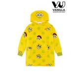 Vanilla Underground Yellow SpongeBob Kids Blanket Hoodie