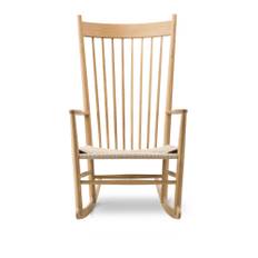 Fredericia Furniture - Wegner J16 Rocking Chair, Oljad ek, Naturfärgad sits