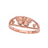 Butterfly Ring in 9ct Rose Gold