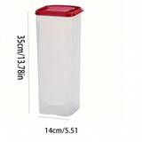 SHEIN 1pc Bread, Biscuit, Toast Fresh-Keeping Box, Bread Box, Storage Container, Sandwich Fresh-Keeping Box For Kitchen