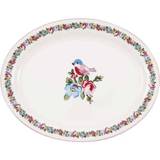 GreenGate Oval Serving Plate Ellie White