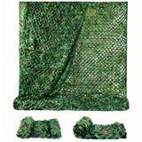 1pc Camouflage Net Woodland Army Camo Netting, Camouflage Net Privacy Protection Mesh Cover, Tent Hunting Camping Sun Shelter