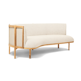 RF1903 Sideways sofa - Højre version / Sort eg / Capture stof