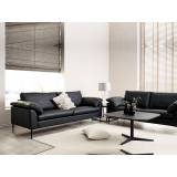 Skalma Sevilla sofa (2,5 + 3 pers. sofasæt - B173/206 x D75 x H82 cm, 668-02: Mørkebrun)