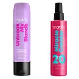 Matrix Unbreak By Blond Shampoo and Miracle Creator Spray