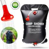 20l Solar Portable Camping Shower Bag, Solar Heating Shower Bag With Removable Hose & On-off Switchable Shower Head, Perfect For Outdoor Camping & Traveling