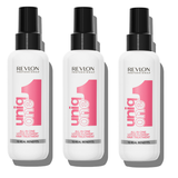 Uniq One - 3 x All in One Lotus Flower Hair Treatment 150 ml - Fri fragt og klar til levering