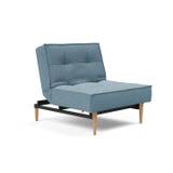 Innovation Splitback Styletto stol (525 Mixed Dance Light Blue, egetræ)