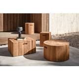 Block side & coffee table - Square coffee table - 63 cm