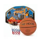 Basketballkurv - My Hood Basketkurv på plade med bold