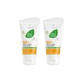Aloe Vera Anti-Aging Flydende Solcreme Faktor 50 2-Pak