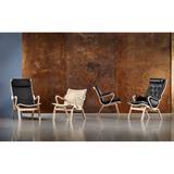 Stouby | Albert De Luxe lænestol - læder - Lav stol