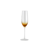 4 x GARO høje champagneglas fra Nordal, Farve Amber