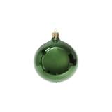 Holiday Collection - Glass Baubles / Shiny Green