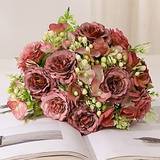 simuleret blomst klassisk lafit pæon rose hortensia buket bryllup bolig dekoration kunstig blomst Lightinthebox