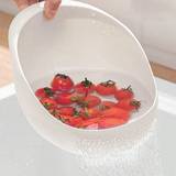 SHEIN Multifunctional Simple And Convenient Rice Washing And Draining Basket